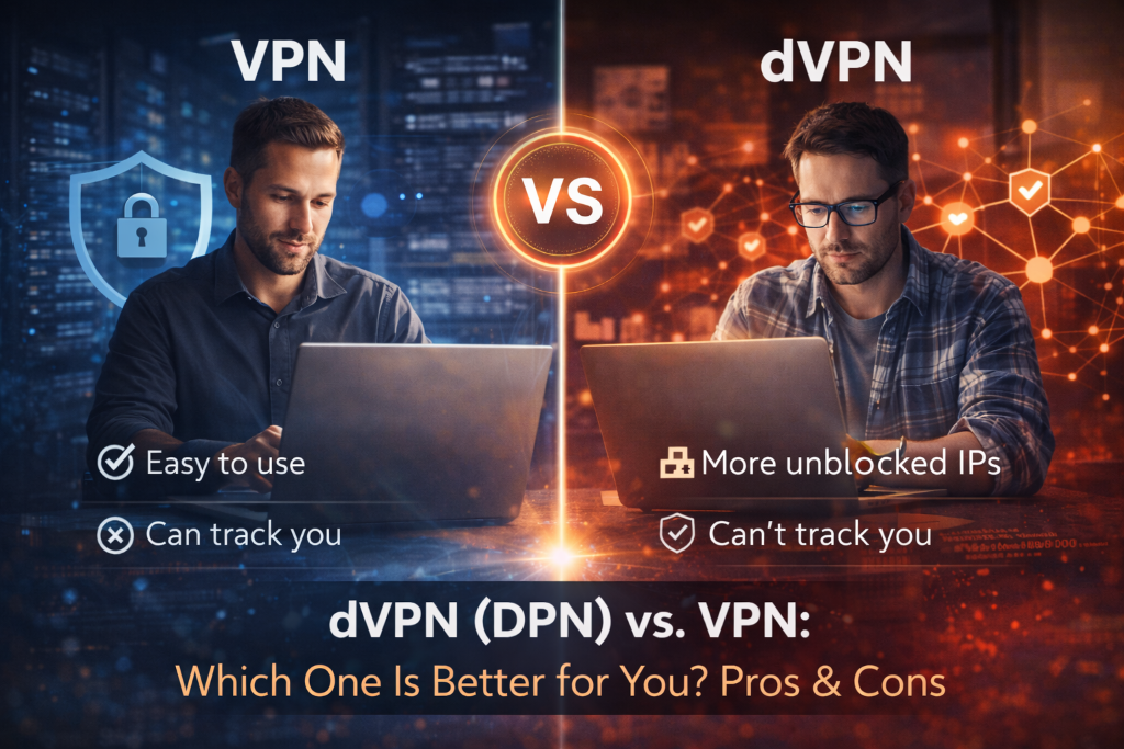 dVPN (DPN) vs VPN: what are the differences and which one to choose?