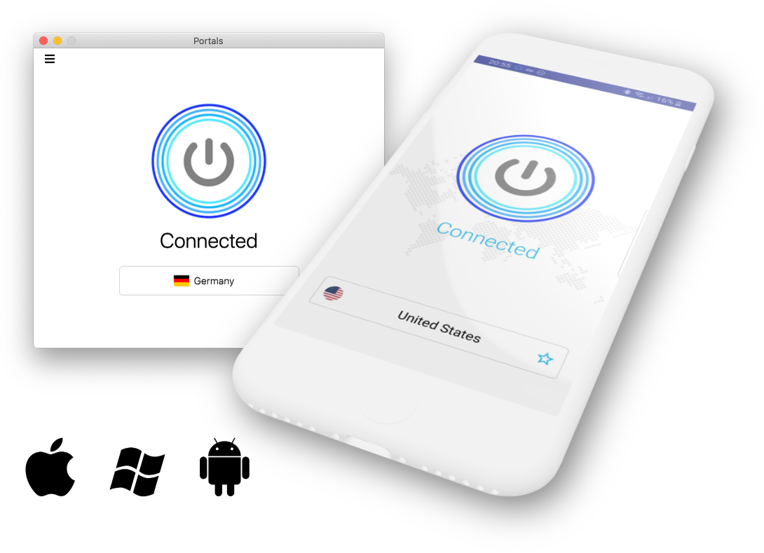 Portals VPN app - Multiplatform