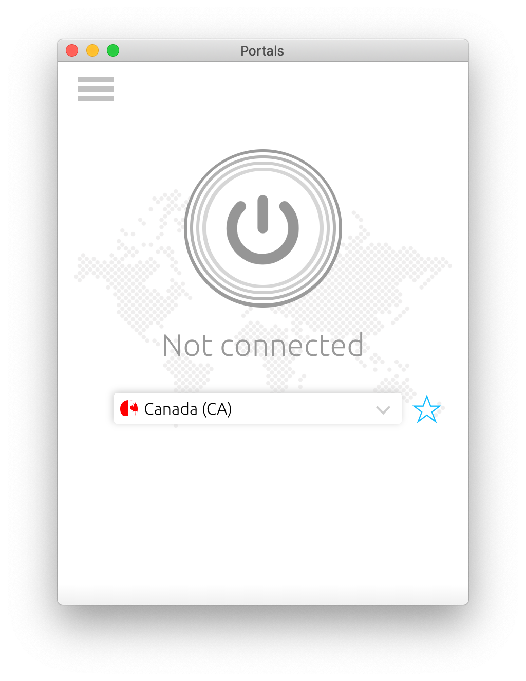 Not connected