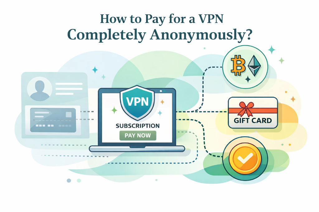 How to Pay for a VPN Completely Anonymously?